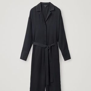 COS navy belted jumpsuit NWT